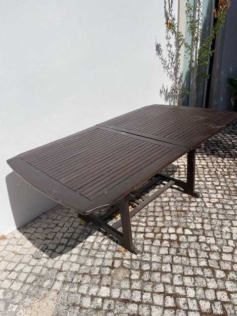 Mesa de Jardim extensível