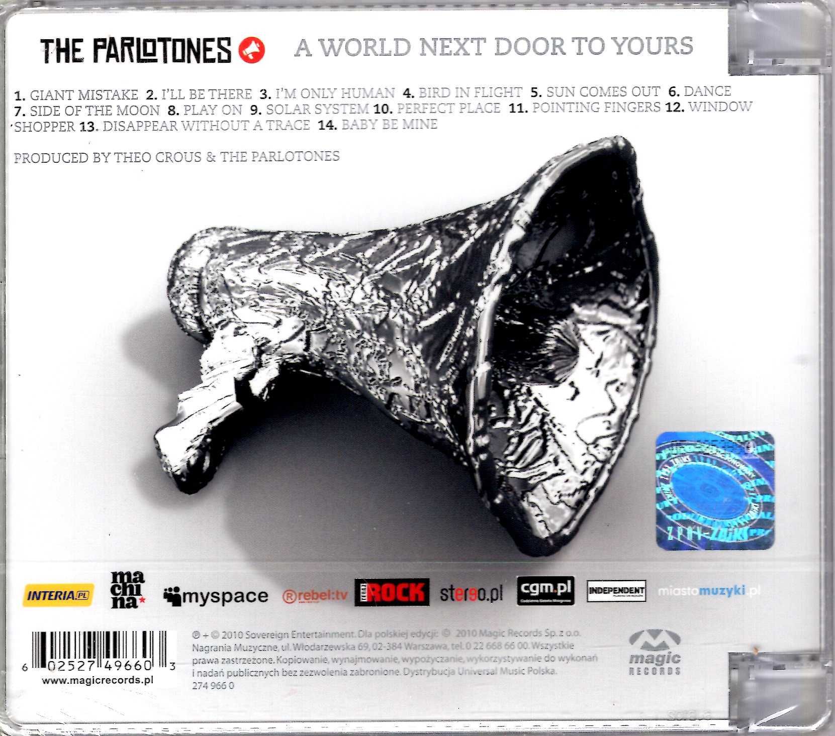 The Parlotones - A World Next Door To Yours (Polska cena) (CD)