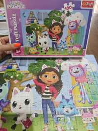 Puzzle koci domek gabi 100