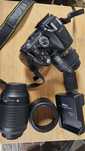 Máquina fotográfica Reflex NIKON D5200 + 18-55MM VR + 55-200MM VR