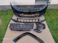 Zderzak przód grill wzmocnienie grilla halogen lewy kratka zderzaka OEM Jeep Srt lift  WK2