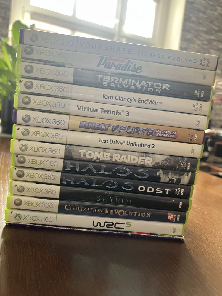 Gry Xbox 360.