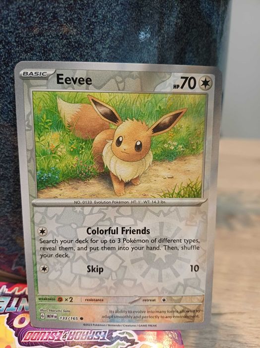 Carta Pokémon Eevee [Reverse Holo] #133