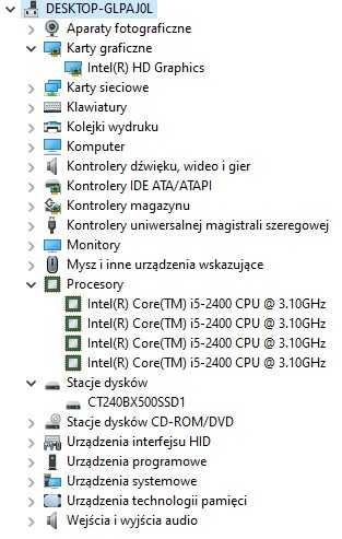 komputer All In One Lenovo Ideacentre B320 Intel i5-4200 ssd 12 msc gw