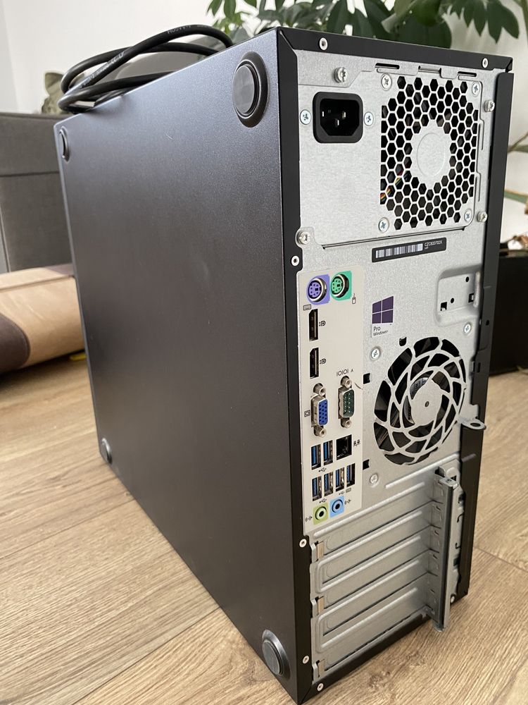 Komputer + monitor hp