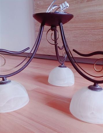 Żyrandol lampa wisząca sufitowa do salonu