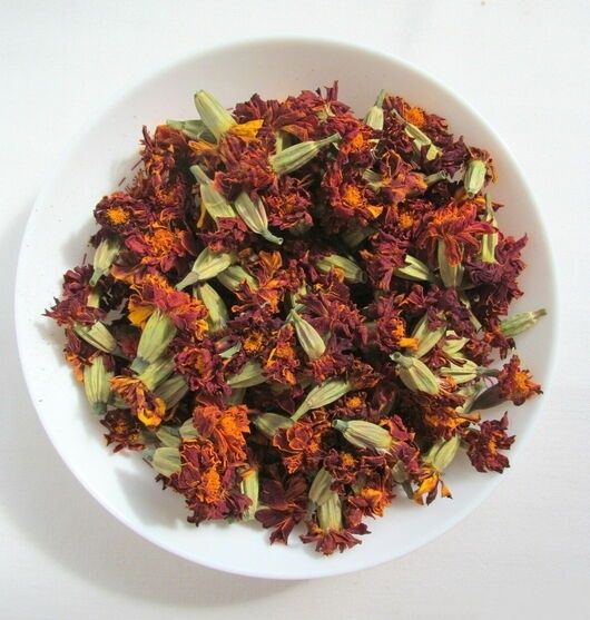 Сухие цветы бархатцев, чай