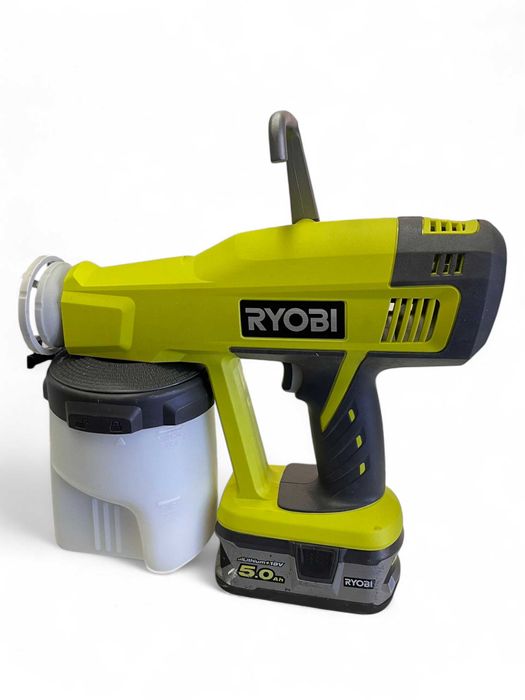 Pistolet malarski Ryobi P620 + Aku 5.0 Ah