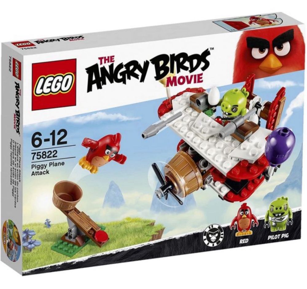 LEGO Angry Birds Atak Samolotem Świnek