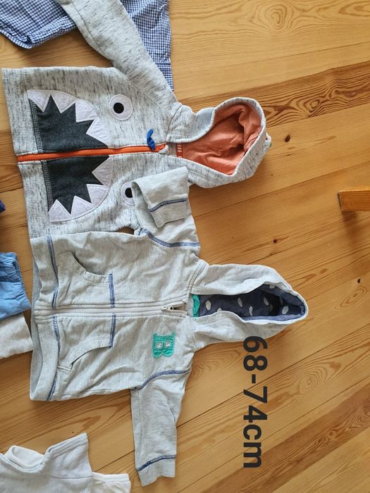 A 68-74 cm paczka dla chłopca, mega paka tanio 19 szt