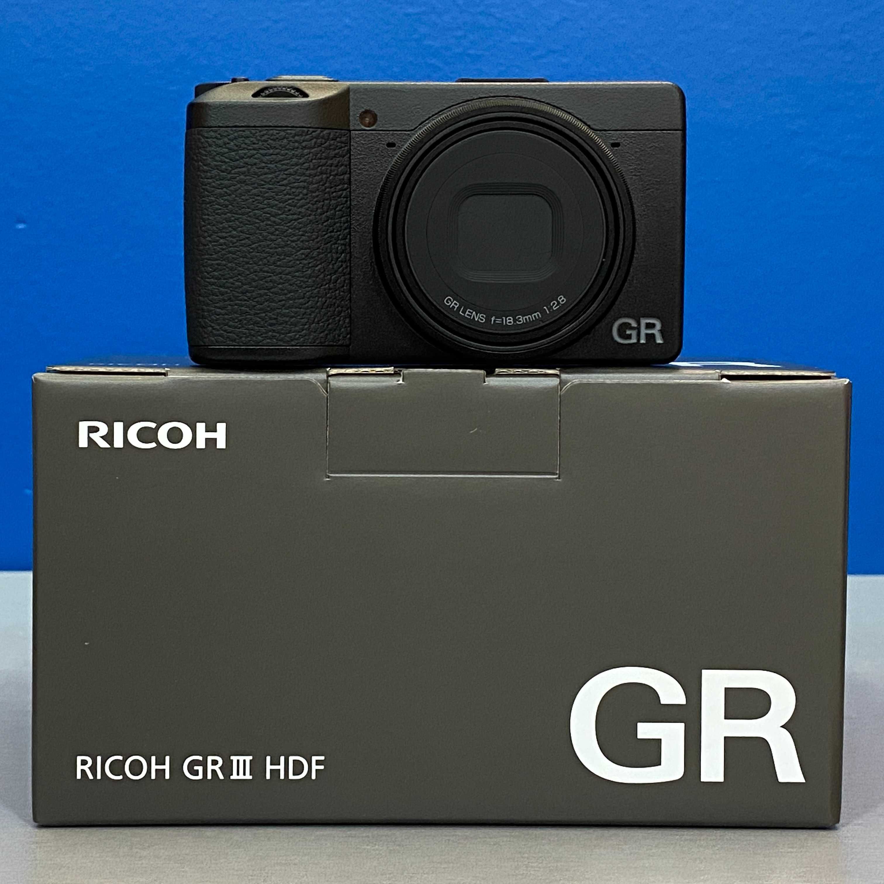 RICOH GR III HDF (24.2MP) - NOVA - 3 ANOS DE GARANTIA