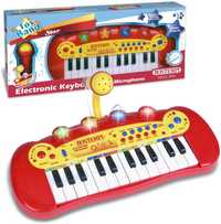 Keyboard Organki Elektroniczne z Mikrofonem 24 Klawisze