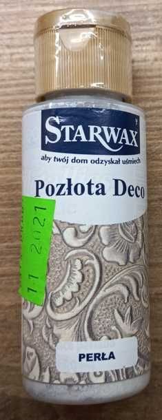 Pozłota Deco firmy Starwax kolor Perła 59 ml Made in USA