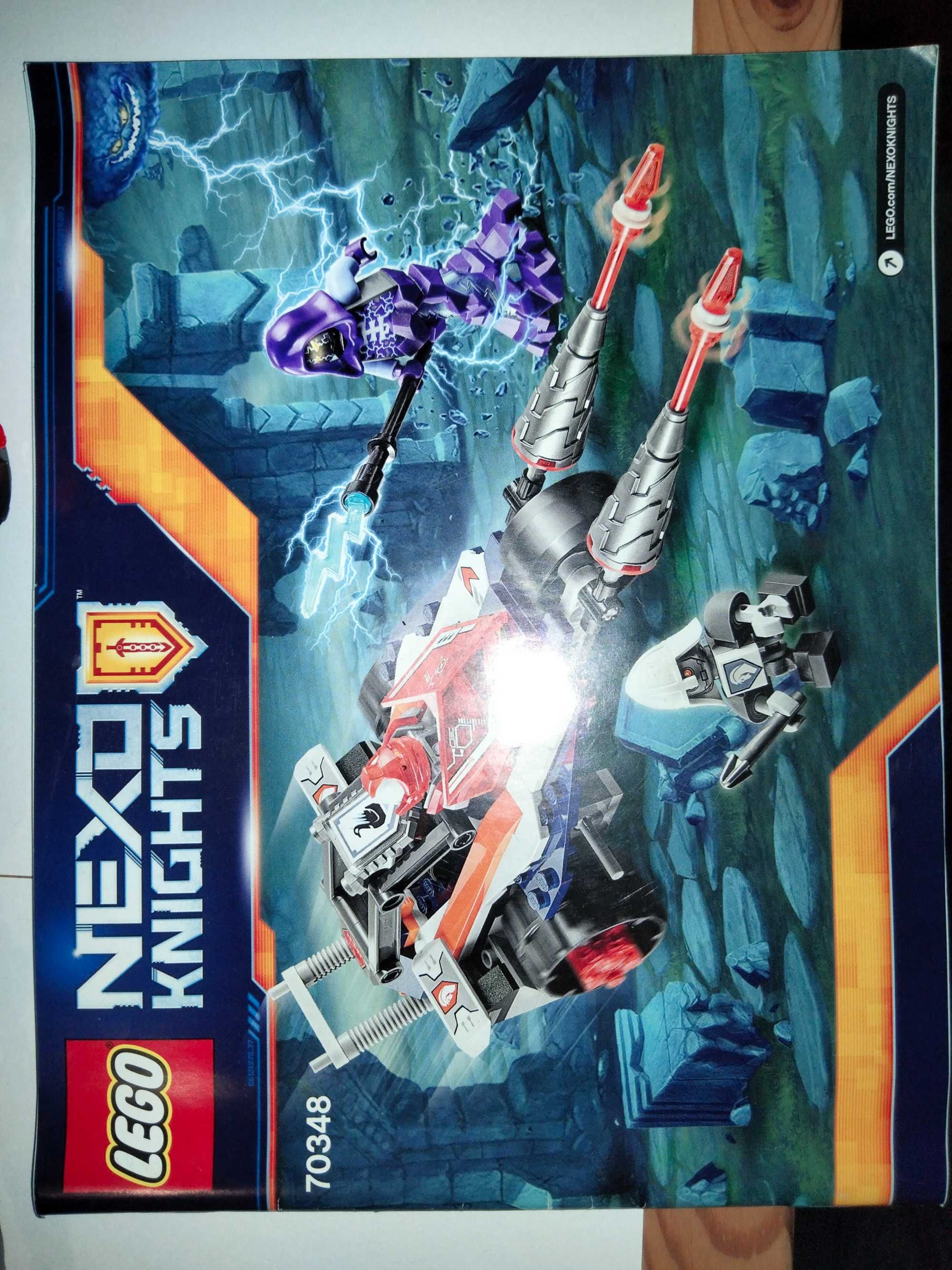 LEGO Nexo Knights 70348 Bojowy pojazd Lance'a – gotowy do walki!