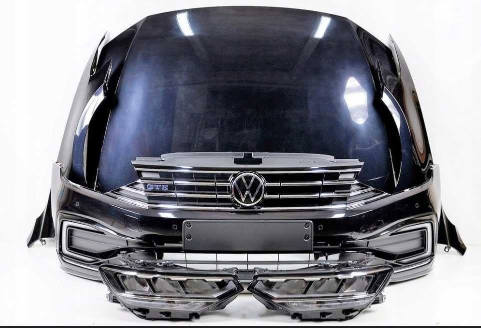 Капот VW Passat B8 оригінал + бампер, решітка, фари