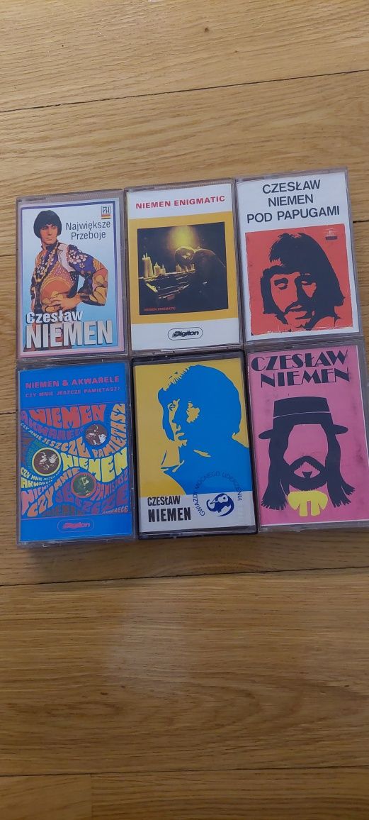 Kasety magnetofonowe Czesław Niemen