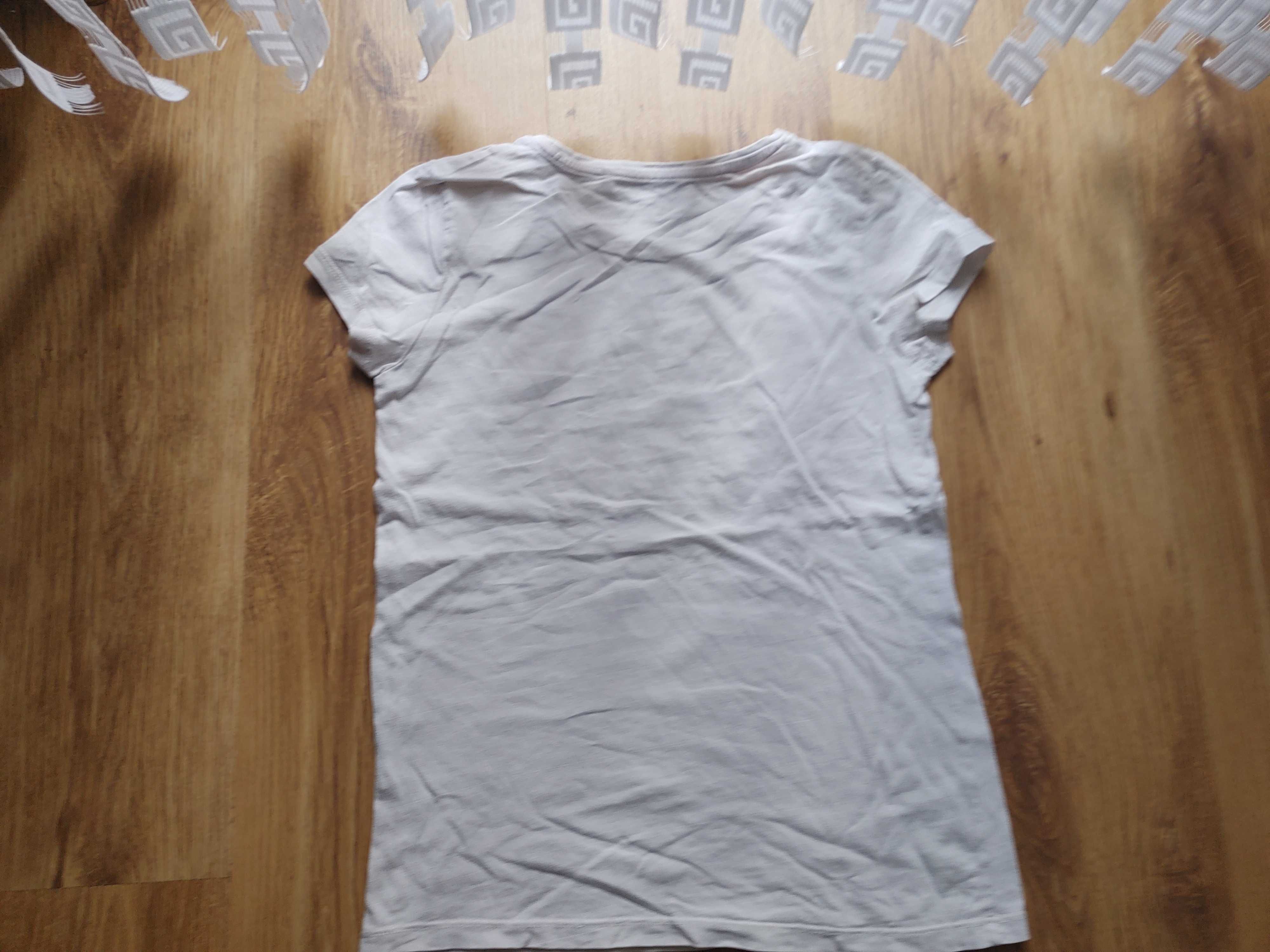 5 10 15 biała bluzka DREAM 146cm 9l+ bdb