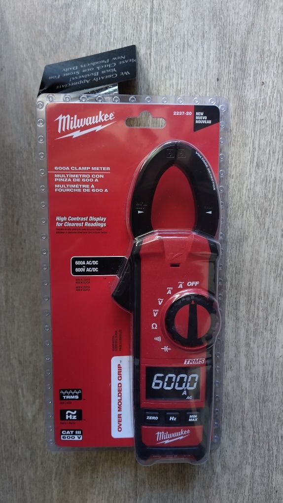 Токовые клещи Milwaukee 2236 20,  2237 20 Новая модель!