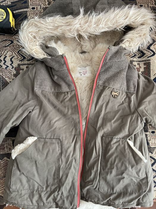 Продам дитячу зимову парку на зріст 86 см