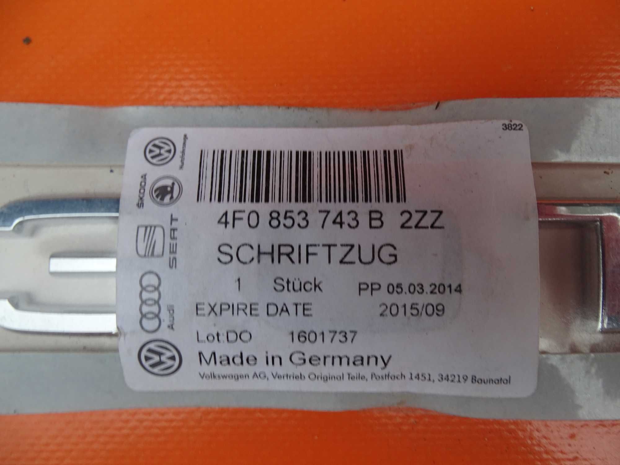 AUDI Q7 4L* Emblematy*