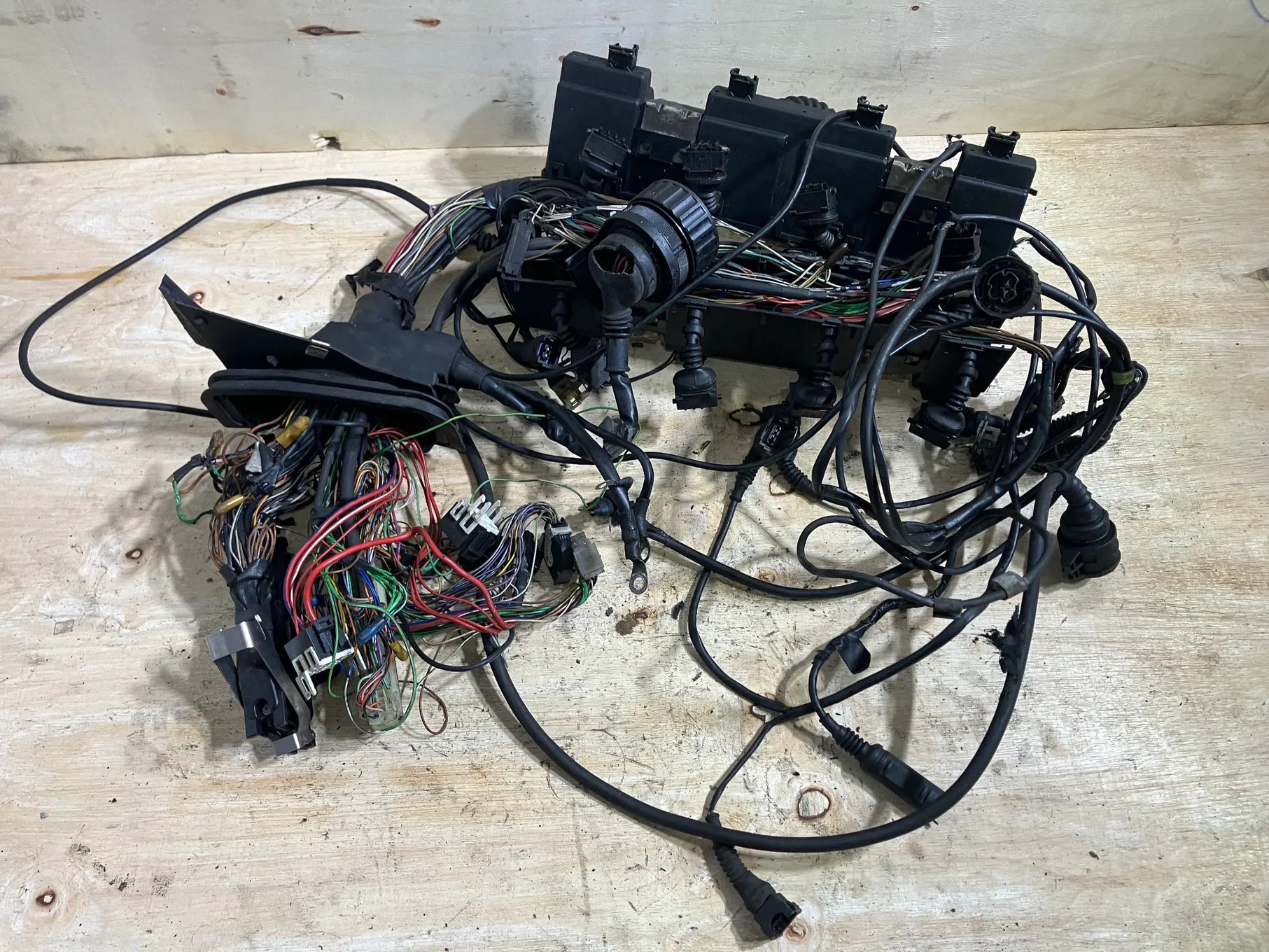 WIĄZKA SILNIKA INSTALACJA BMW E38 M60 B30 B40 M62 V8 AUTOMAT SWAP