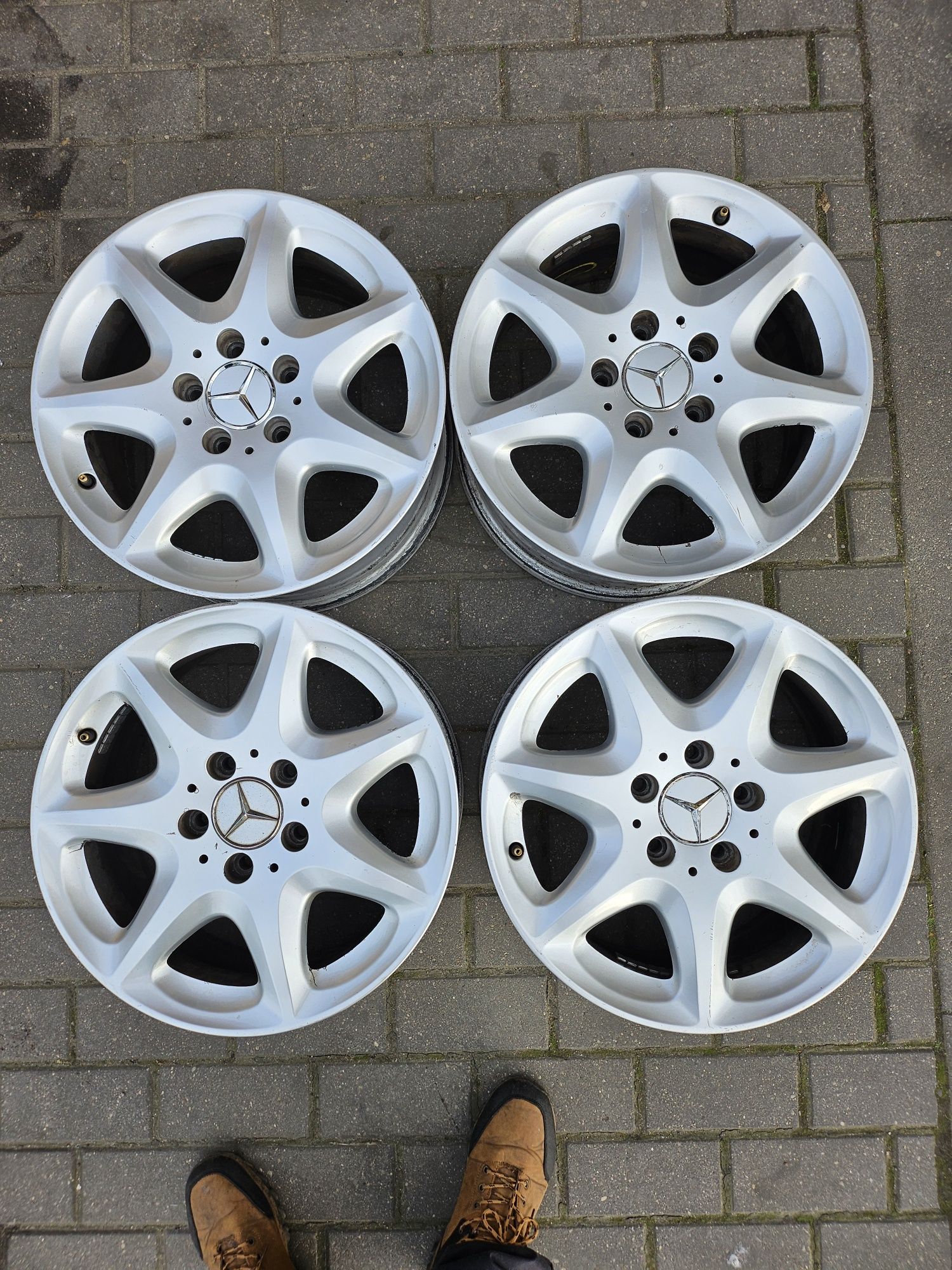 Felgi aluminiowe Mercedes 5x112x16!Montaż Gratis!Wysyłka!