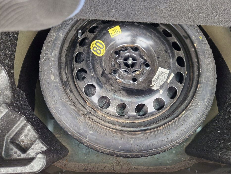 OPEL ASTRA J IV KOŁO DOJAZDOWE 17&quot; 5x115 LEWAREK KLUCZ ZESTAW