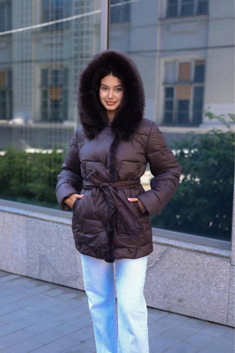 Куртка зимова з хутром