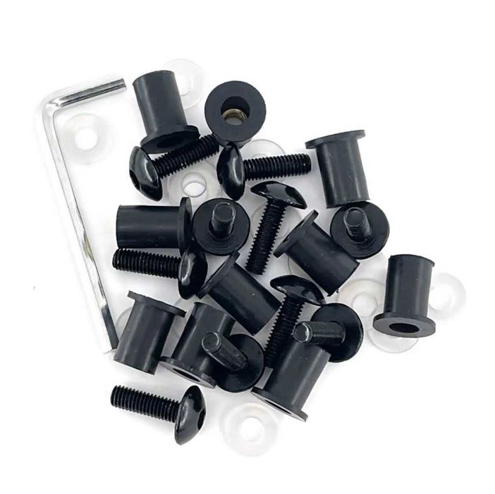 Buchas de fixação em borracha parafuso viseira rosca M5