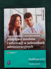 Organizowanie i monitorowanie przepływu zasobów i info. w jedn. admin.