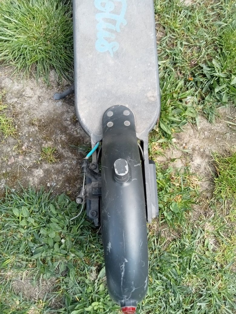 Motus Scooty 10 Lite – hulajnoga elektryczna | szaro-niebieska | 350W