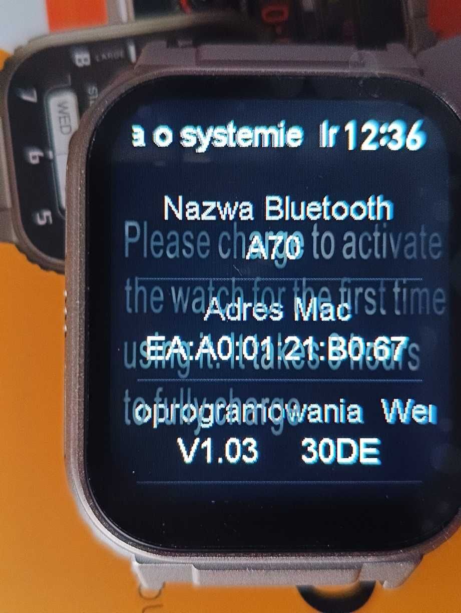 Sprzedam Smartwatch A70