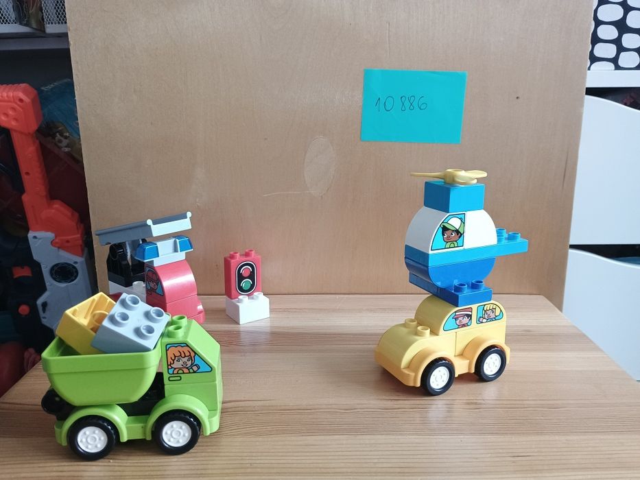 LEGO Duplo zestaw 10886 moje pierwsze samochodziki