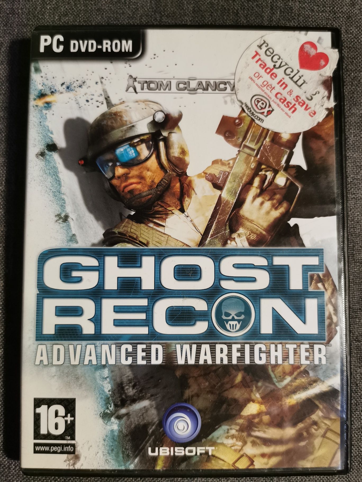 Ghost recon advenced warfighter PC-dvd