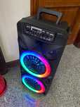 Coluna de som bluetooth karaoke