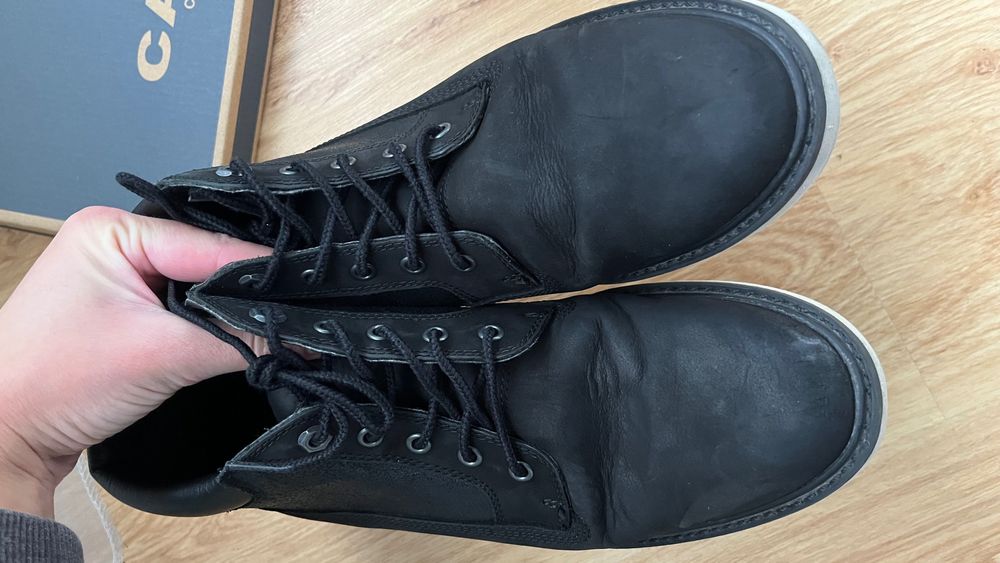 Czarne botki damskie buty za kostkę Timberland Kenniston 39,5 39