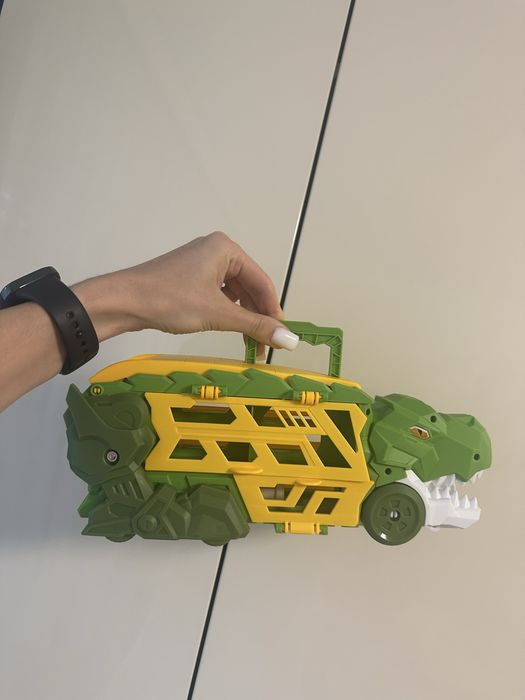 Машинка дракон, автовоз,машинки, паркінг, гірка для машинок, траса