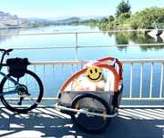 Atrelado bicicleta DECATLHON