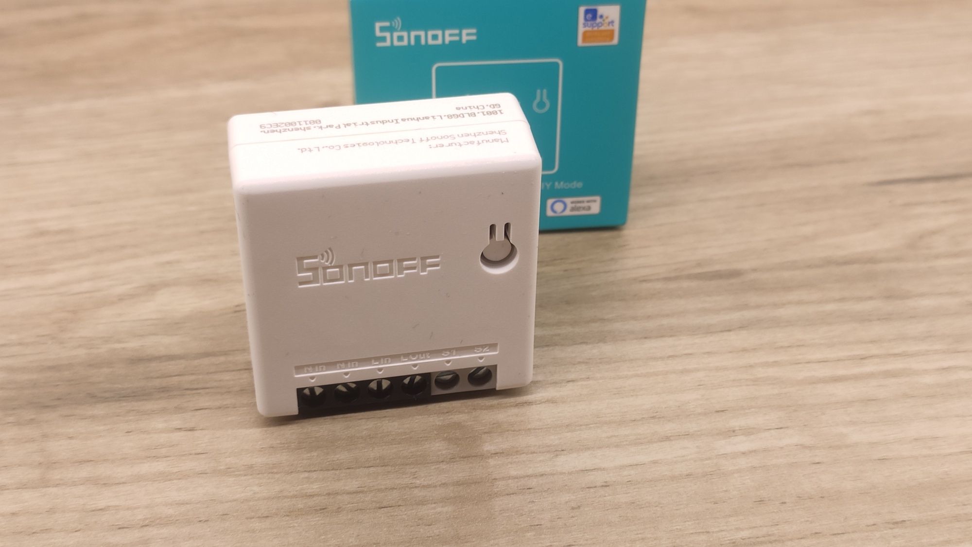 WiFi реле Sonoff Mini, дистанционный выключатель