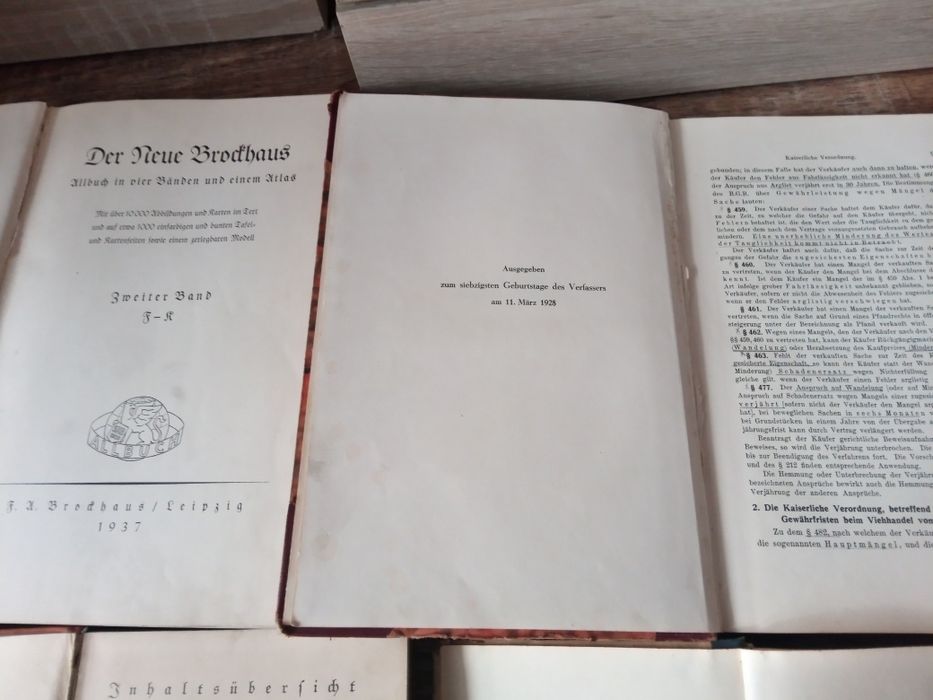 Stare niemieckie książki