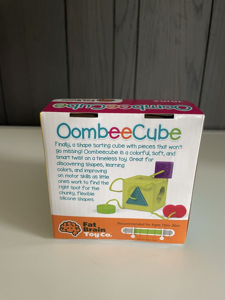 Fat Brain Toys Oombee Cube, sorter, kostka