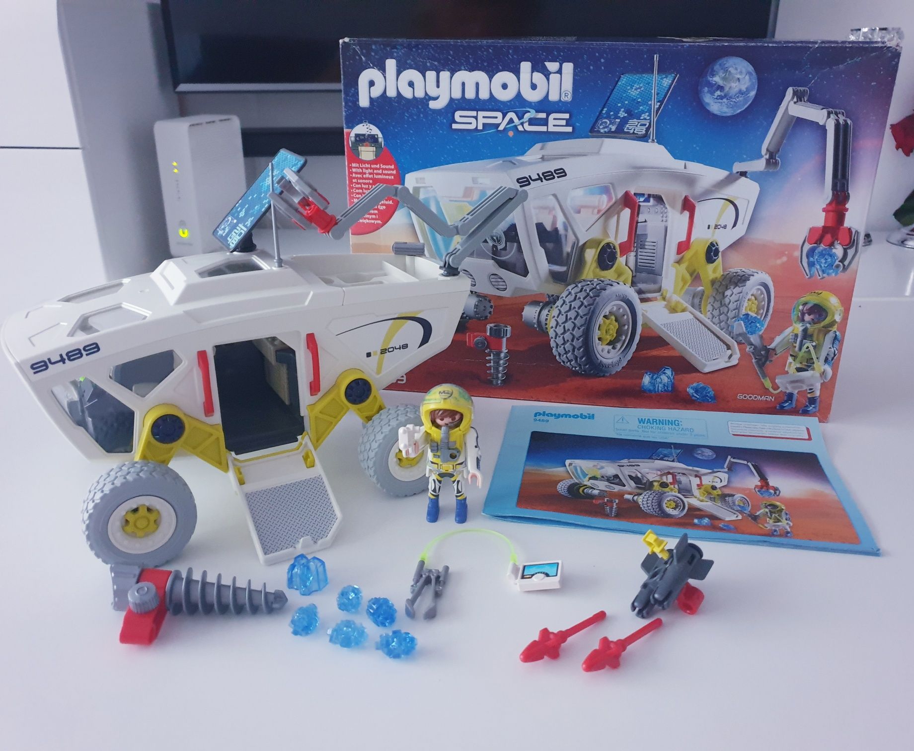 PLAYMOBIL 9489 Pojazd badawczy na Marsie