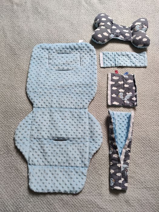 Wkładka do wózka spacerówki dwustronna