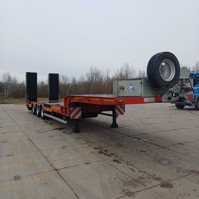 Naczepa niskopodwoziowa, semik, niskopodwozie -  Wynajem