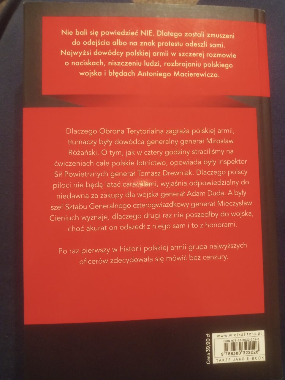 Generałowie. Niewygodna prawda o polskiej armii - Juliusz Ćwieluch