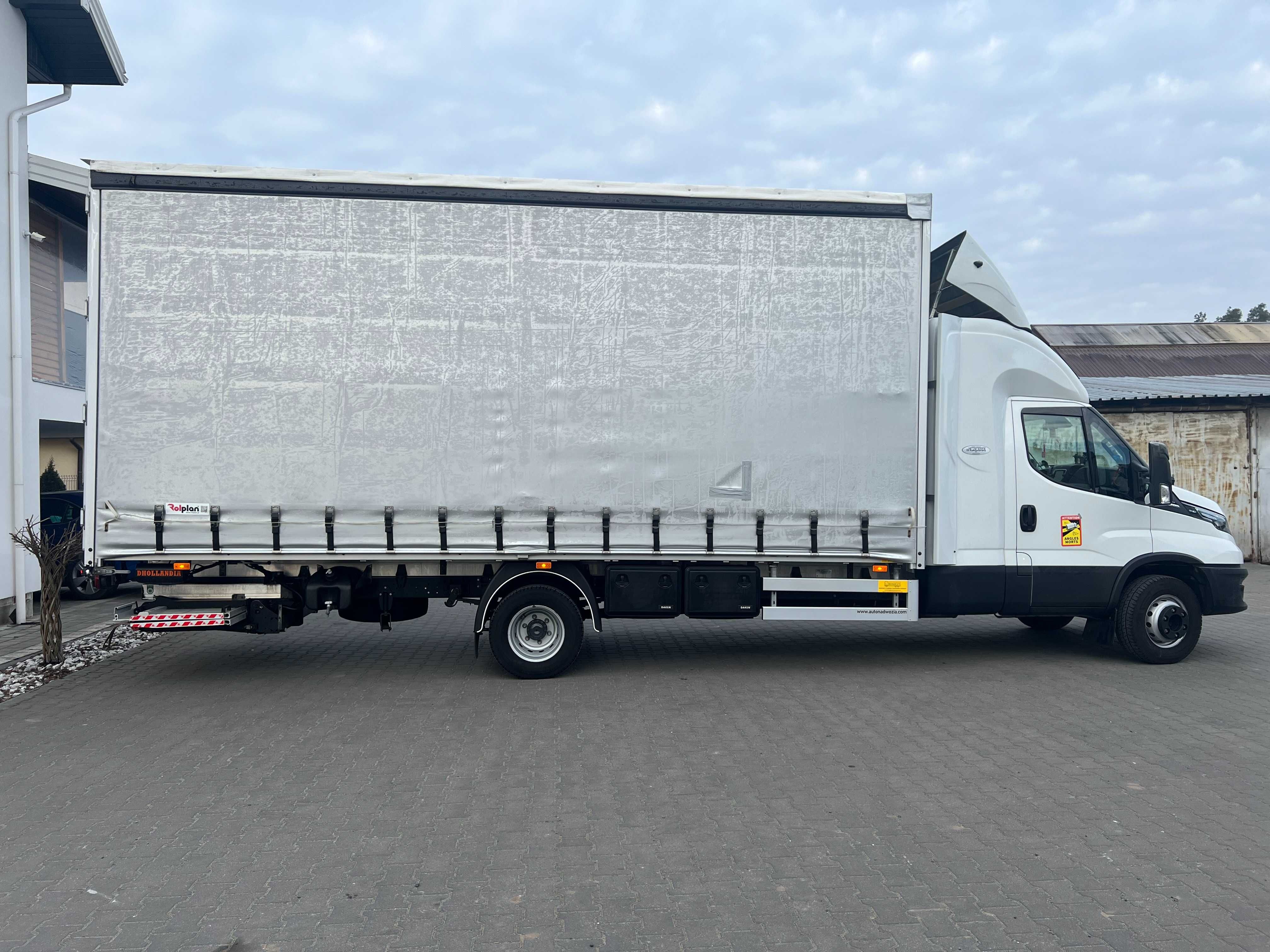 Iveco Daily 70C18 AB06 Max kabina łużko za fotelami + winda 7200 DMC