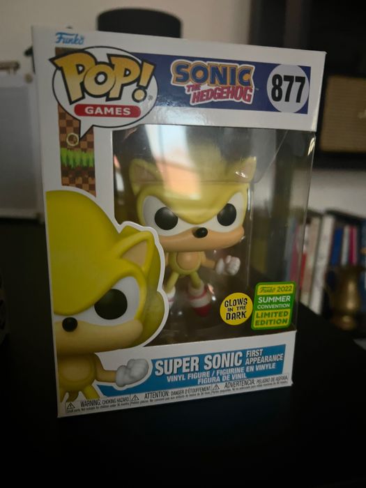 Funko Pop Super Sonic Games Edições Especiais / Raras