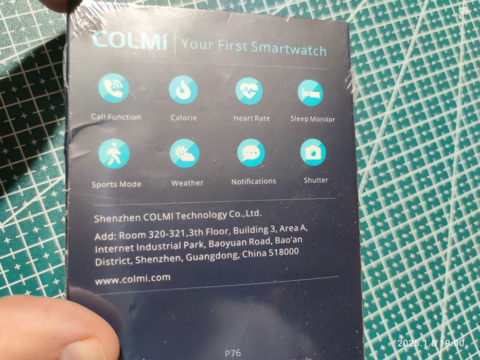 Смарт часы COLMI P 76  2024 model высокий рейтинг 4.9*