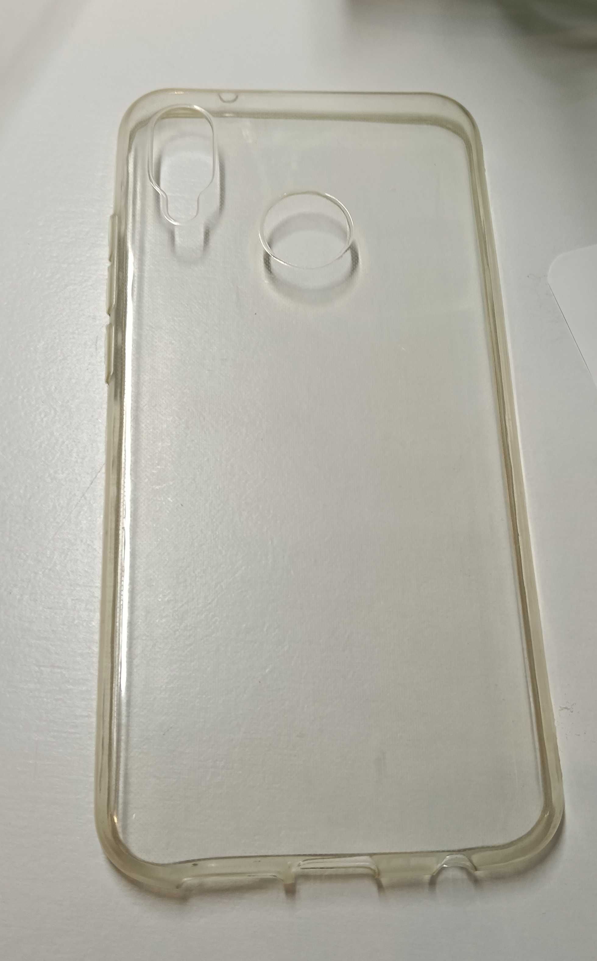 Capa silicone transparente para Huawei P20 lite