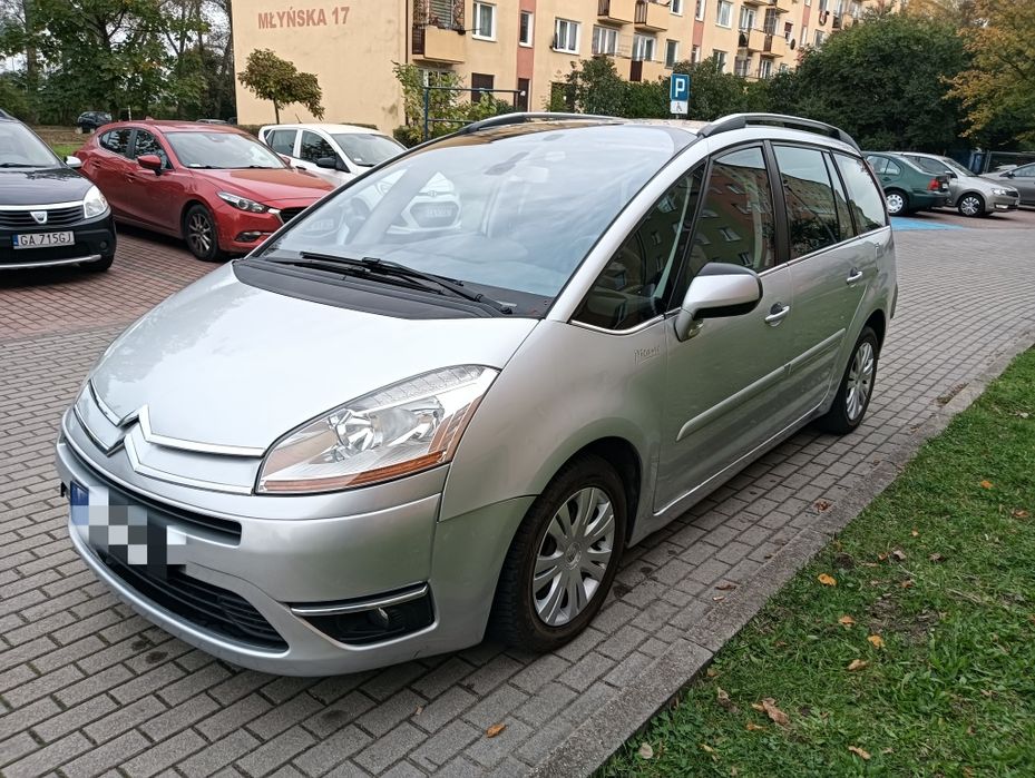 Citroen C4 Grand Picasso 1.6 benzyna gaz 2010 rok 7 osób